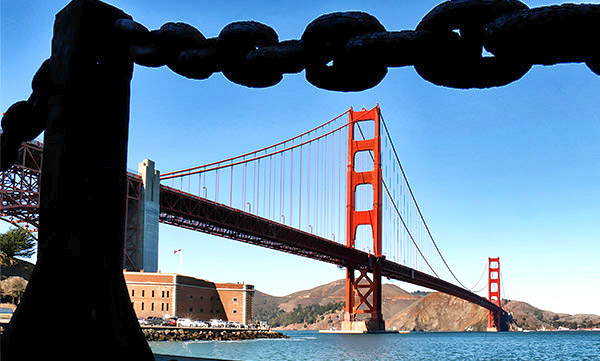 Golden Gate Bridge. San Francisco