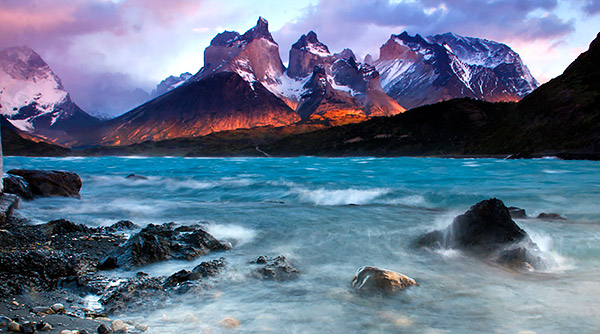 Patgonia: Cuernos, the horns, Torres del Paine, Chile